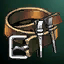 Low-Grade Magic Pin Leather Belt